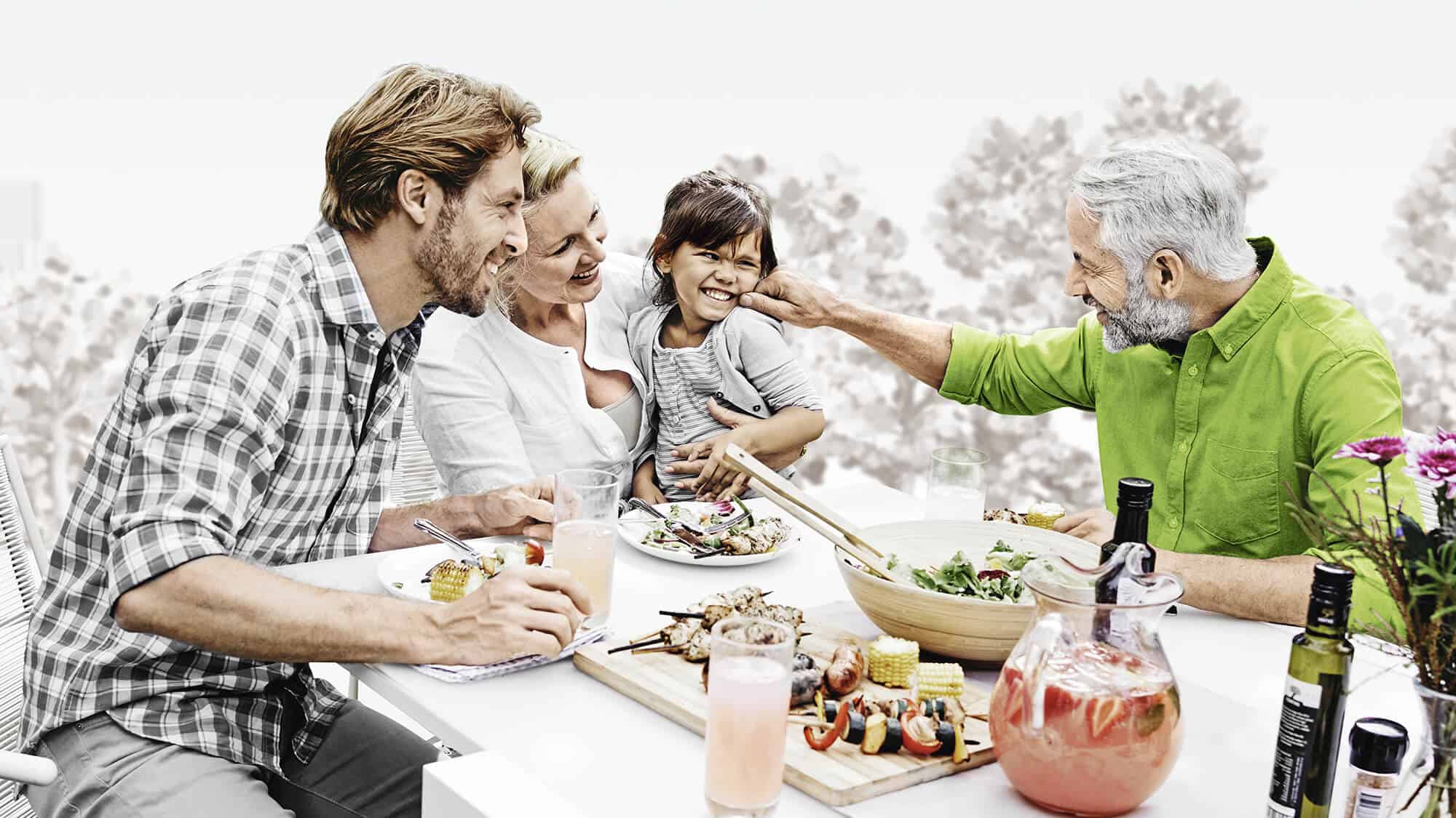 Family picnic / Pique-nique en famille